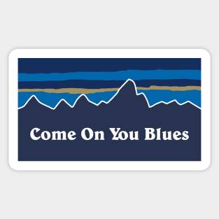 Come On You Blues Sticker